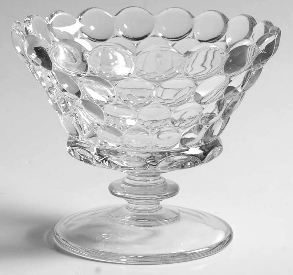 Thousand Eye Clear Mayonnaise Bowl, Bowl Only by Westmoreland-1
