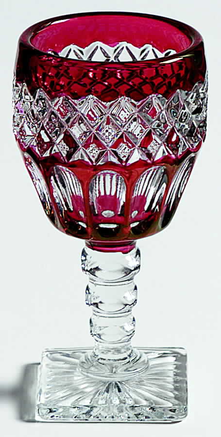 Waterford Ruby Bowl Wine Glass by Westmoreland-1