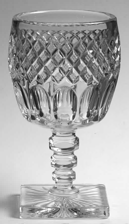 Waterford Clear (Stem 1932) Water Goblet by Westmoreland-1