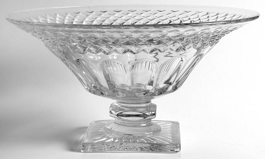 Waterford Clear (Stem 1932) Belled Bowl by Westmoreland-1