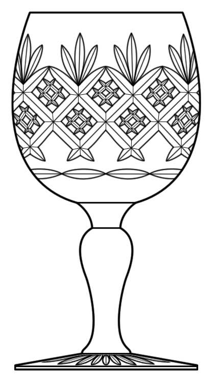 Chiltern Water Goblet by Webb Thomas-1