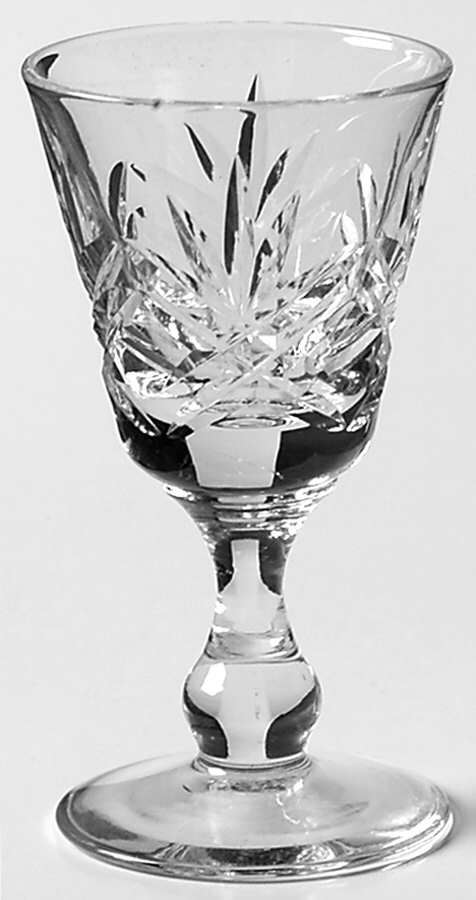 London Clear Cordial Glass by Webb Thomas-1