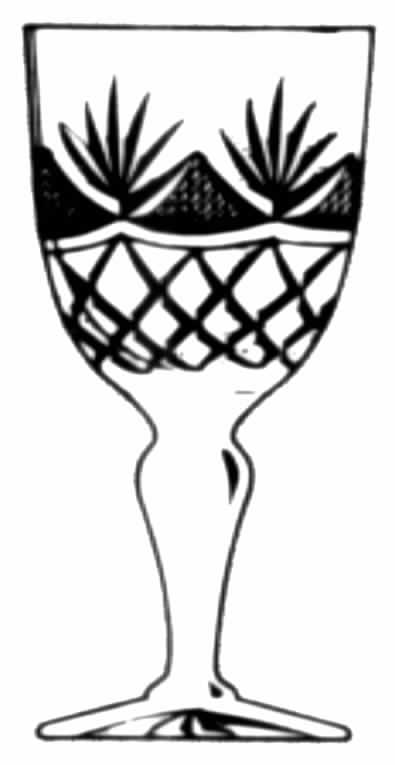 Malverne Water Goblet by Webb Thomas-1