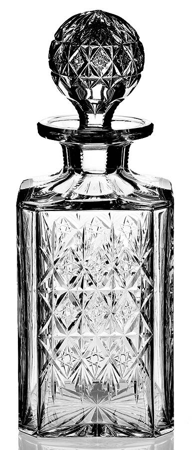 Wellington Square Decanter with Stopper by Webb Thomas-1