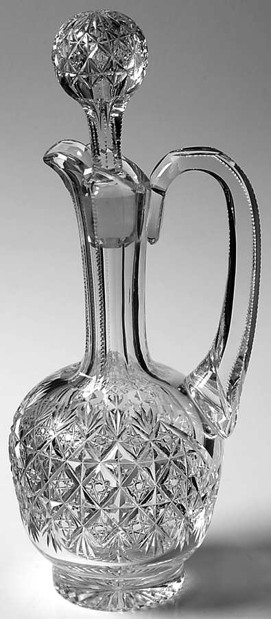 Wellington Handled Wine Decanter & Stopper by Webb Thomas-1