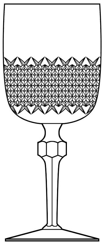 Saskia Water Goblet by Wittwer-1
