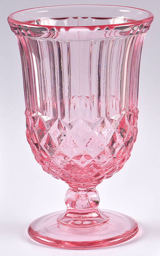 Sawtooth Pink Iced Tea by L G Wright Glass-1