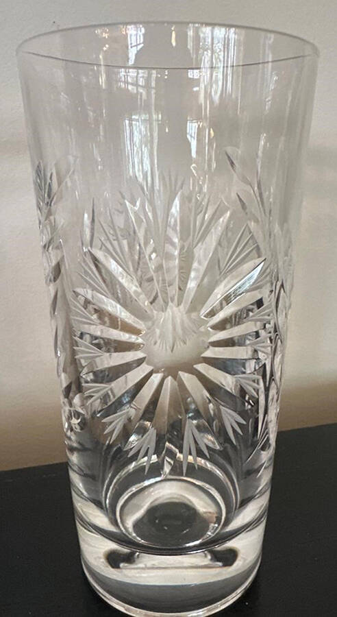 Sunburst Highball Glass by Watford Crystal-1