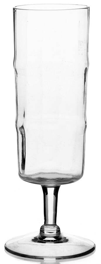 Bamboo Fluted Champagne by West Virginia Glass Specialty-1