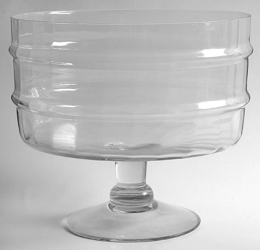 Bamboo Punch Bowl by West Virginia Glass Specialty-1