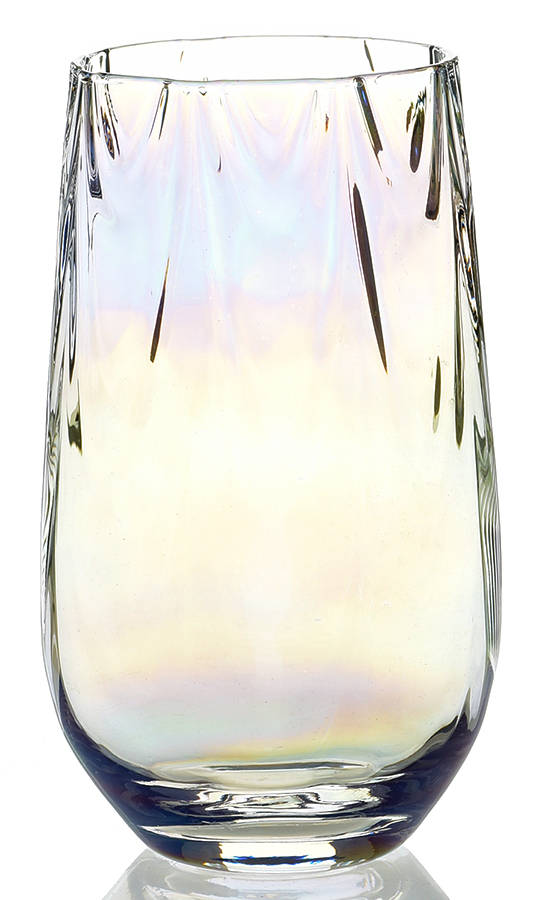 Iridescent Luster Highball by West Virginia Glass Specialty-1