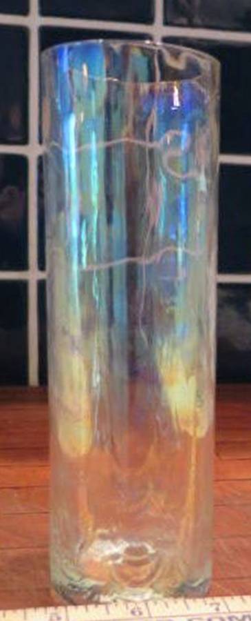 Iridescent Luster Martini Pitcher No Handle by West Virginia Glass Specialty-1
