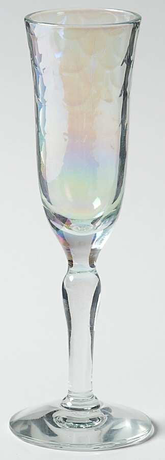 Iridescent Luster Brandy/Cordial Glass by West Virginia Glass Specialty-1