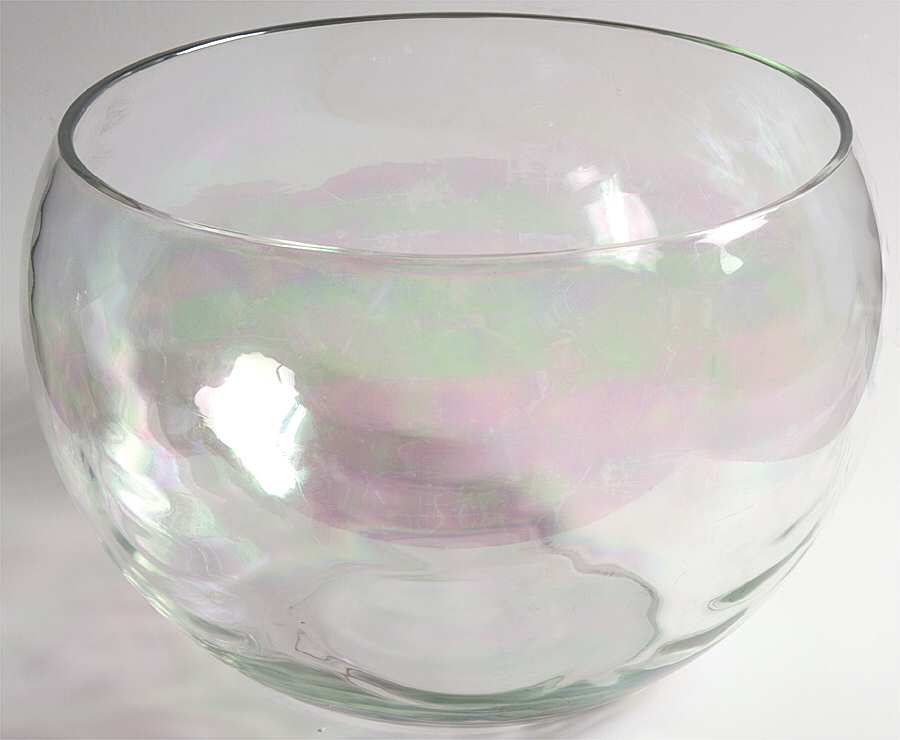 Iridescent Luster Punch Bowl by West Virginia Glass Specialty-1