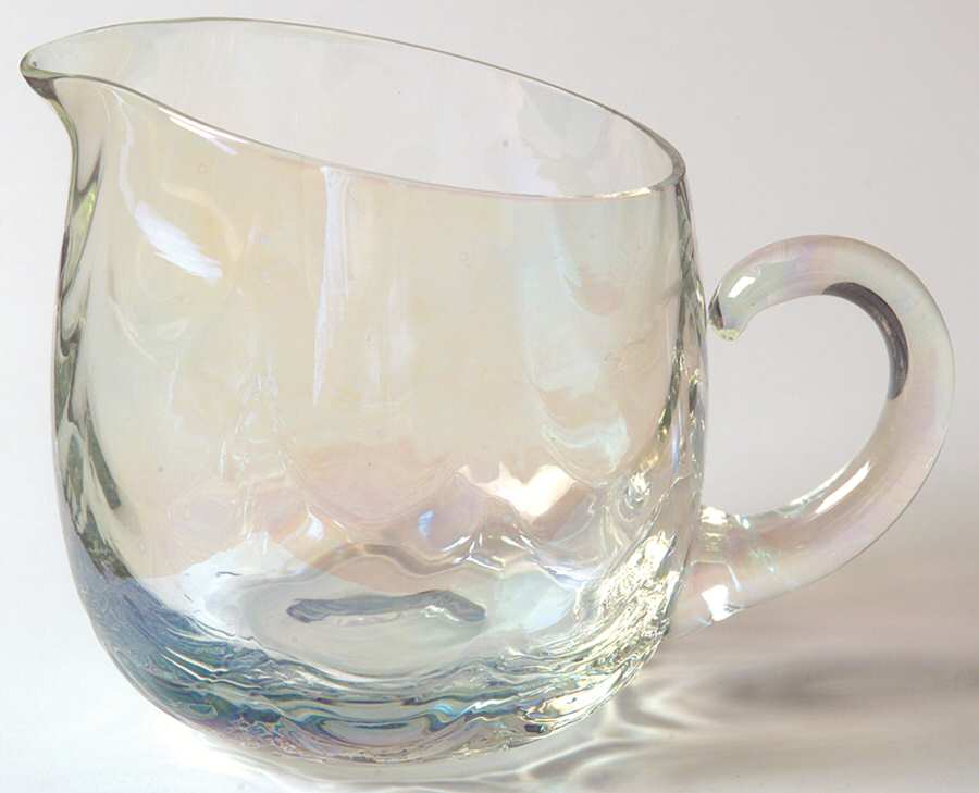 Iridescent Luster Creamer by West Virginia Glass Specialty-1