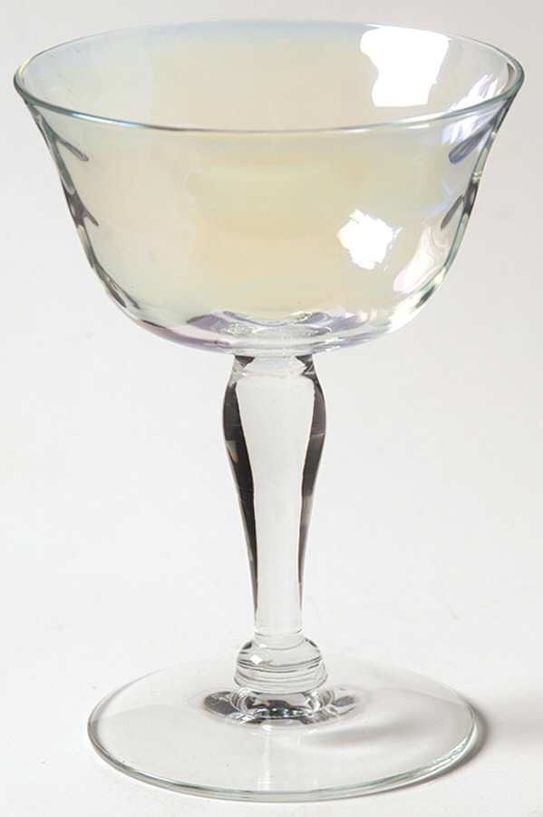 Iridescent Luster Low Sherbet by West Virginia Glass Specialty-1