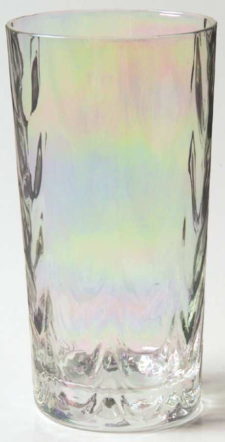 Iridescent Luster Highball Glass by West Virginia Glass Specialty-1
