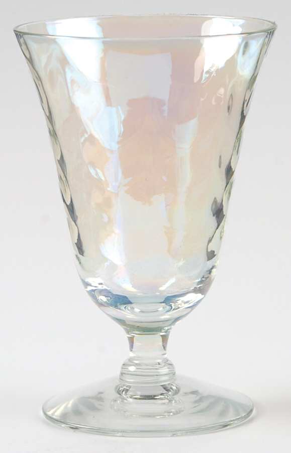 Iridescent Luster Juice Glass by West Virginia Glass Specialty-1