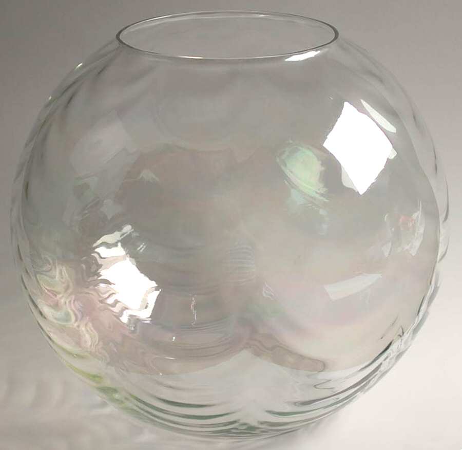 Iridescent Luster 10" Rose Bowl by West Virginia Glass Specialty-1