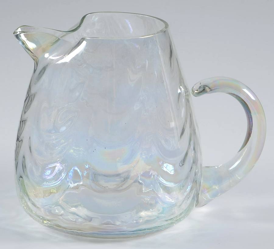 Iridescent Luster 32 Oz Jug by West Virginia Glass Specialty-1