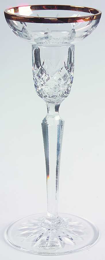 Royal Gold Tall Single Light Candlestick by Wedgwood-1