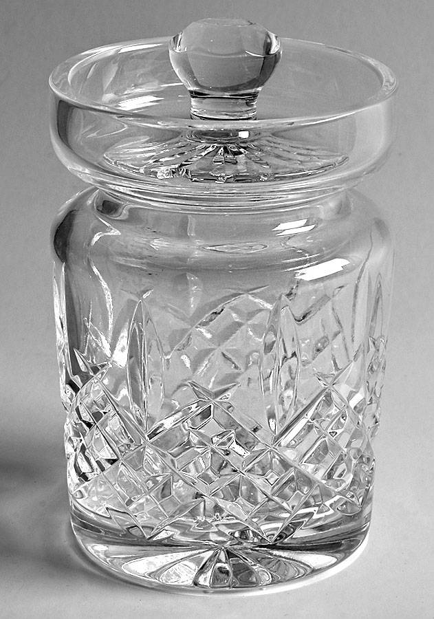 Newgrange Honey Jar & Lid by Waterford Crystal-1