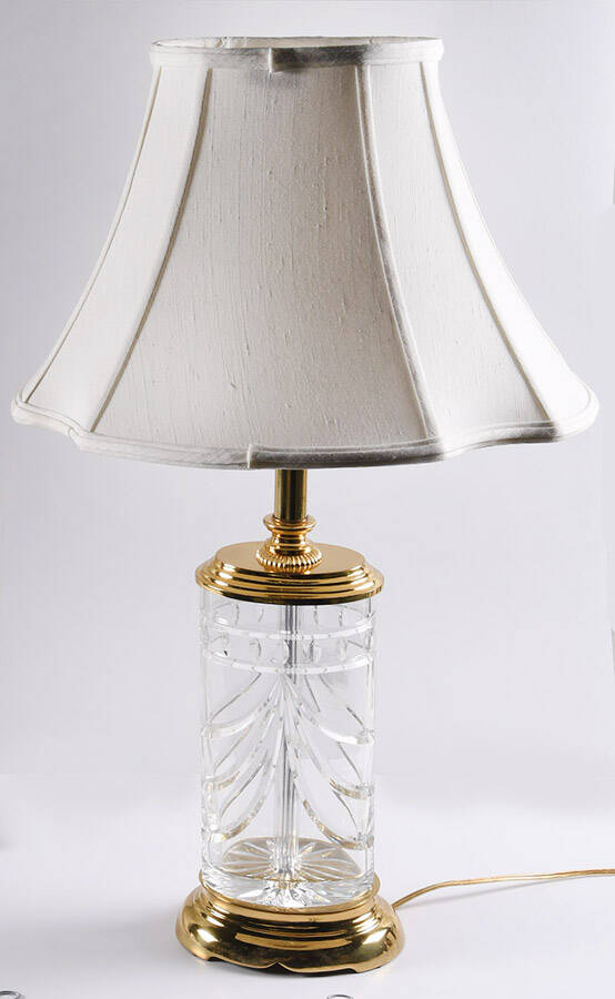 Overture 27" Electric Lamp & Shape by Waterford Crystal-1