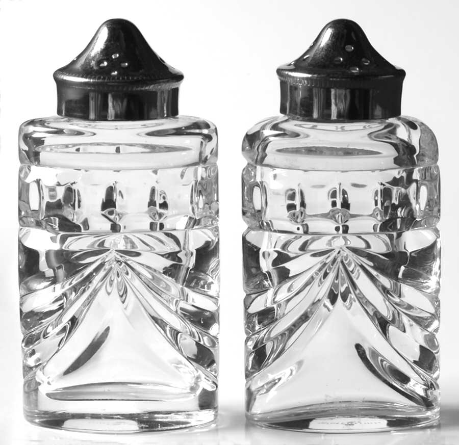 Overture Shaker Set w/Metal Lids by Waterford Crystal-1