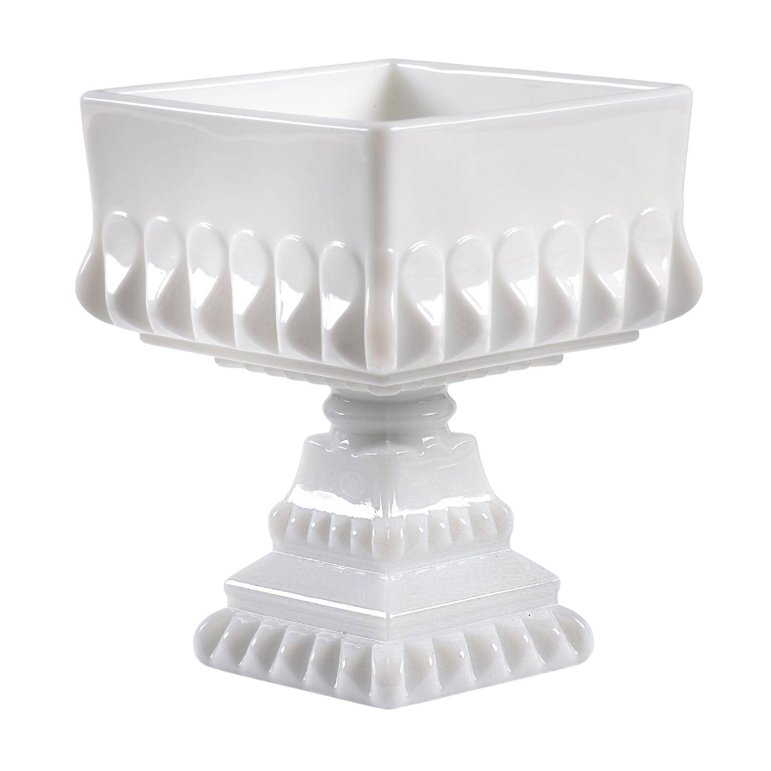 Wedding Milk Glass Small Wedding Bowl No Lid by Westmoreland-1