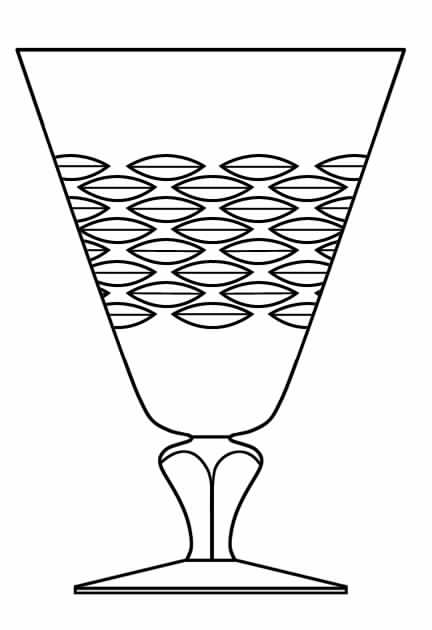 Tiara Water Goblet by Washington Crystal-1