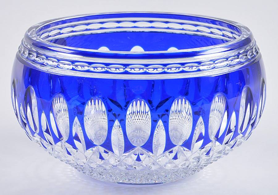 Clarendon 5" Cobalt Round Bowl by Waterford Crystal-1