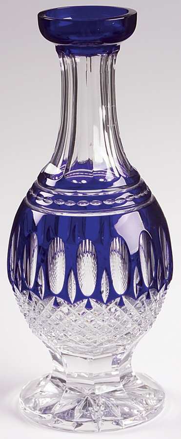 Clarendon Decanter No Cobalt Blue Stopper by Waterford Crystal-1
