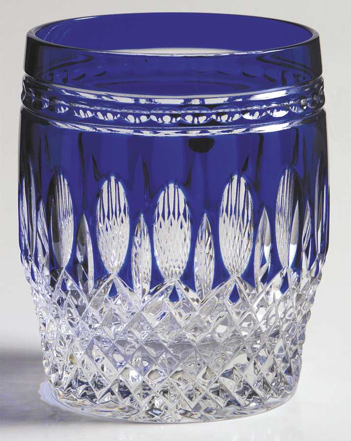 Clarendon Cobalt Blue Double Old Fashioned by Waterford Crystal-1