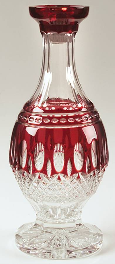 Clarendon Ruby Decanter No Stopper by Waterford Crystal-1