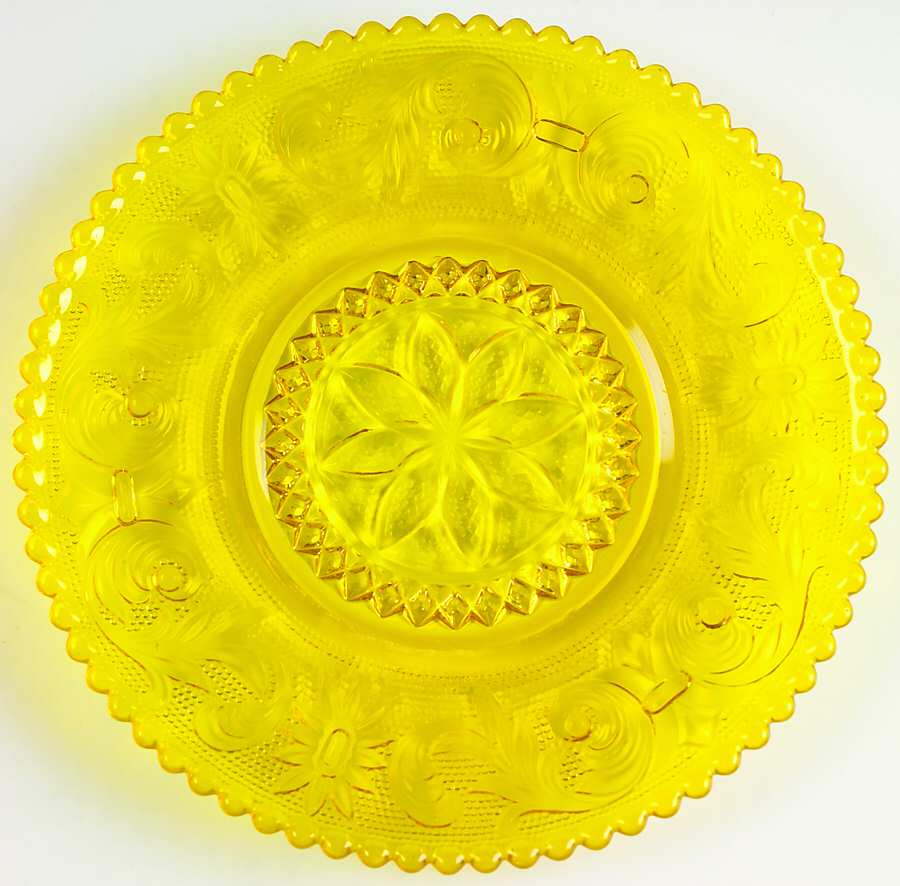 Princess Feather Yellow Bread & Butter Plate by Westmoreland-1