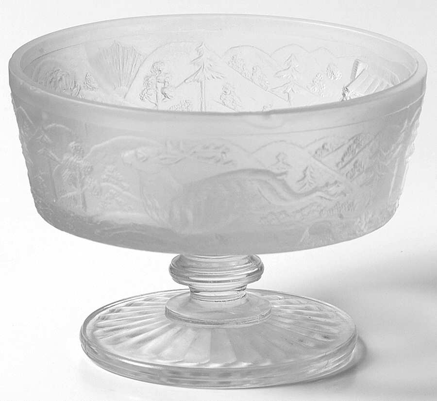 Westward Ho Low Sherbet by L G Wright Glass-1