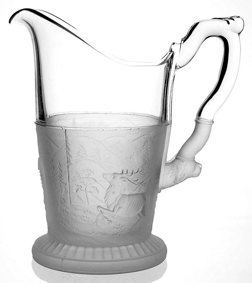 Westward Ho 48 Oz Pitcher by L G Wright Glass-1