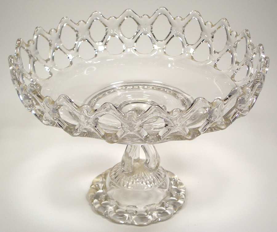 Crystal Lace 10" Cupped Bowl by Westmoreland-1