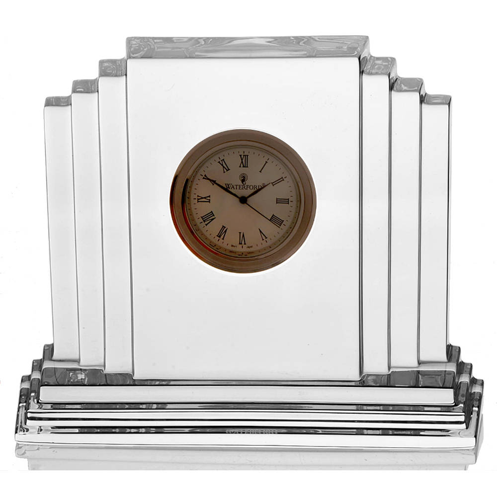 Metropolitan Medium Quartz Clock by Waterford Crystal-1