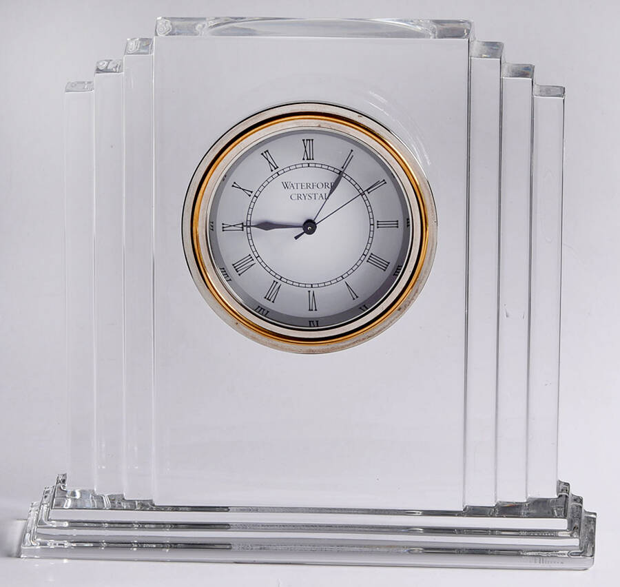 Metropolitan Quartz Clock by Waterford Crystal-1
