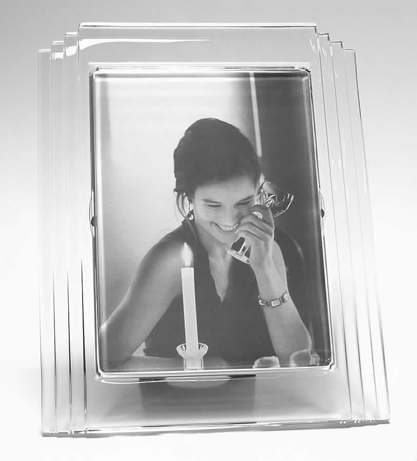 Metropolitan Frame-Holds 5" X 7" Photo by Waterford Crystal-1