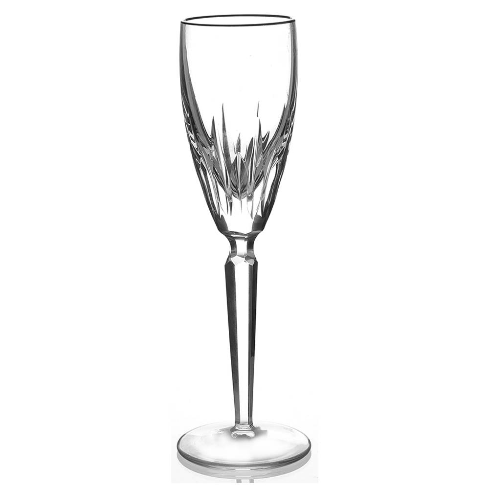 Wynnewood Platinum Fluted Champagne by Waterford Crystal-1