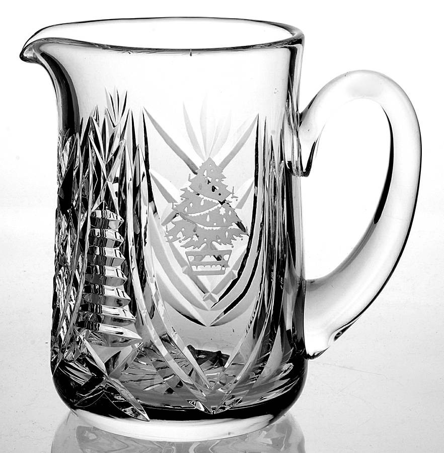 Christmas Suite 32 Oz Pitcher by Waterford Crystal-1