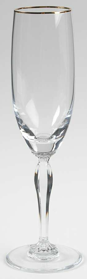 Allegra Gold Fluted Champagne by Waterford Crystal-1