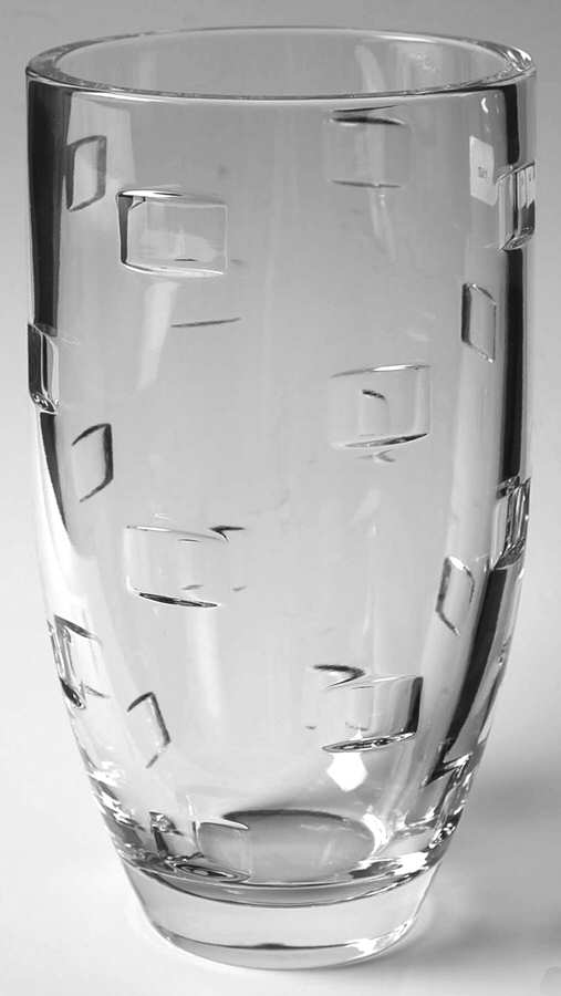 Geo Oden 10" Straight Vase by Waterford Crystal-1