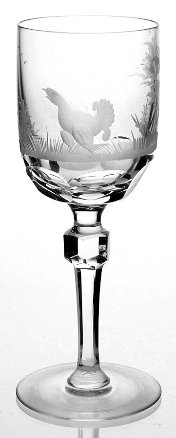 Hunt Scene Wine by Wittwer-1