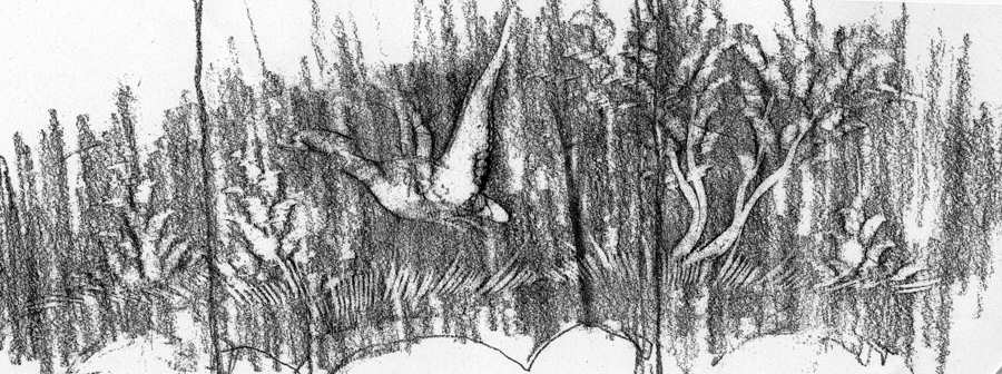 Hunt Scene Water Goblet by Wittwer-1