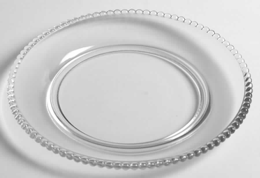 Beaded Edge Clear Bread & Butter Plate by Westmoreland-1