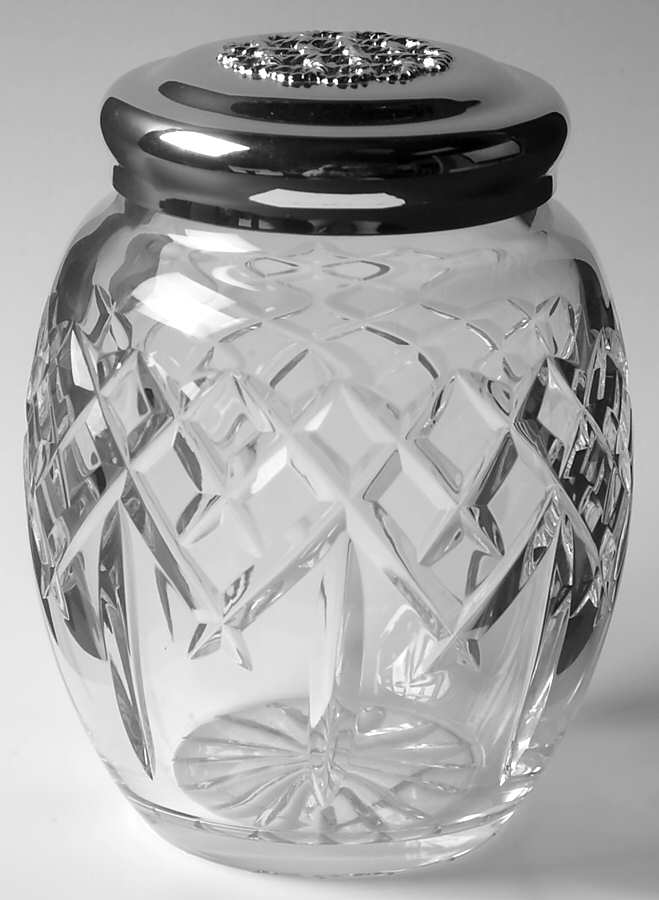 Glenmede Large Vanity Jar & Lid by Waterford Crystal-1