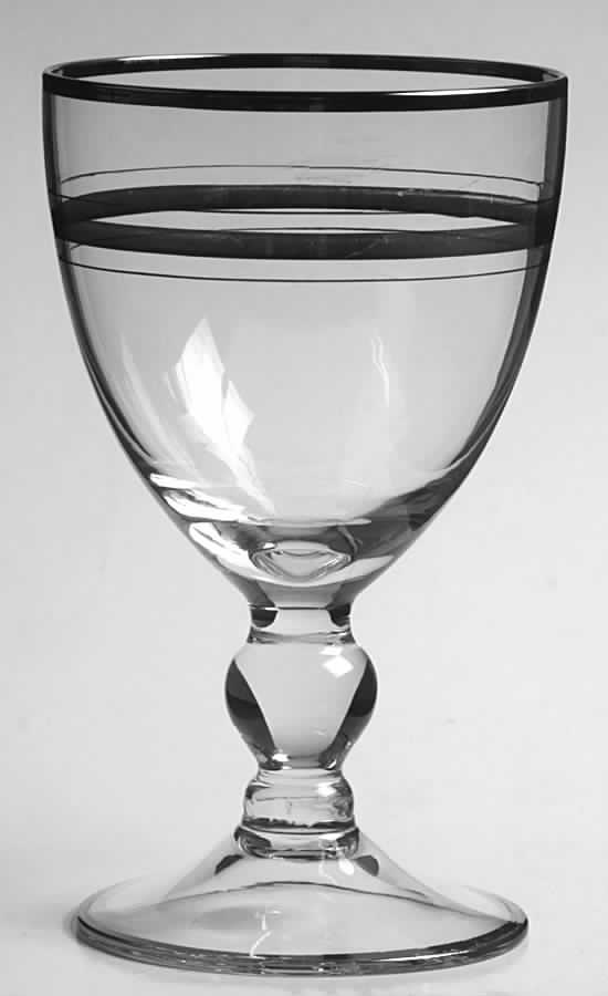 678-3 Water Goblet by West Virginia Glass Specialty-1